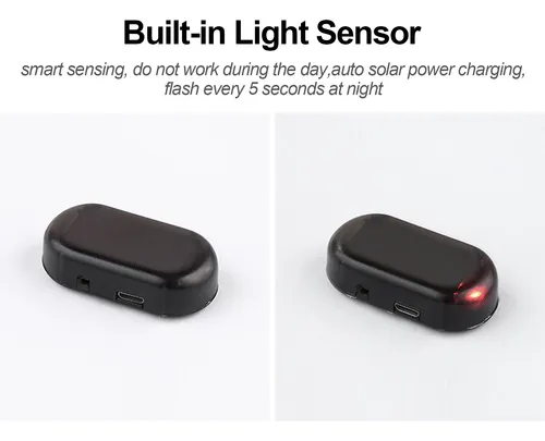 Miniatura 7 de LUZ LED SOLAR SEGURIDAD ANTIRROBO CARRO