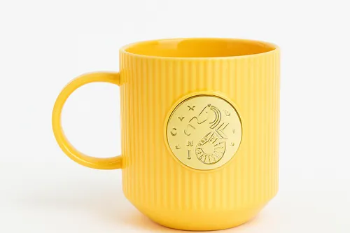 Miniatura 3 de POCILLO DECORATIVO SELLO DORADO