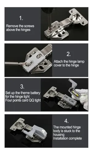 BISAGRA UNIVERSAL CON LUZ