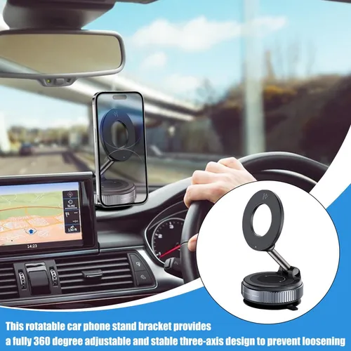 Miniatura 3 de Soporte para Carro Magnético Ventosa