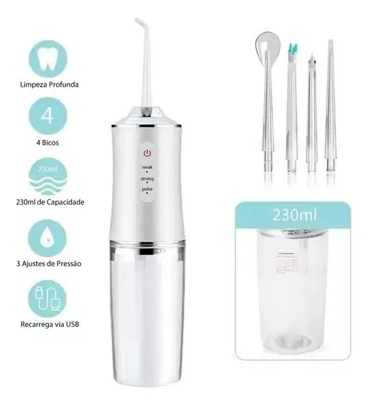 Miniatura 4 de Irrigador Oral Recargable Ipx7