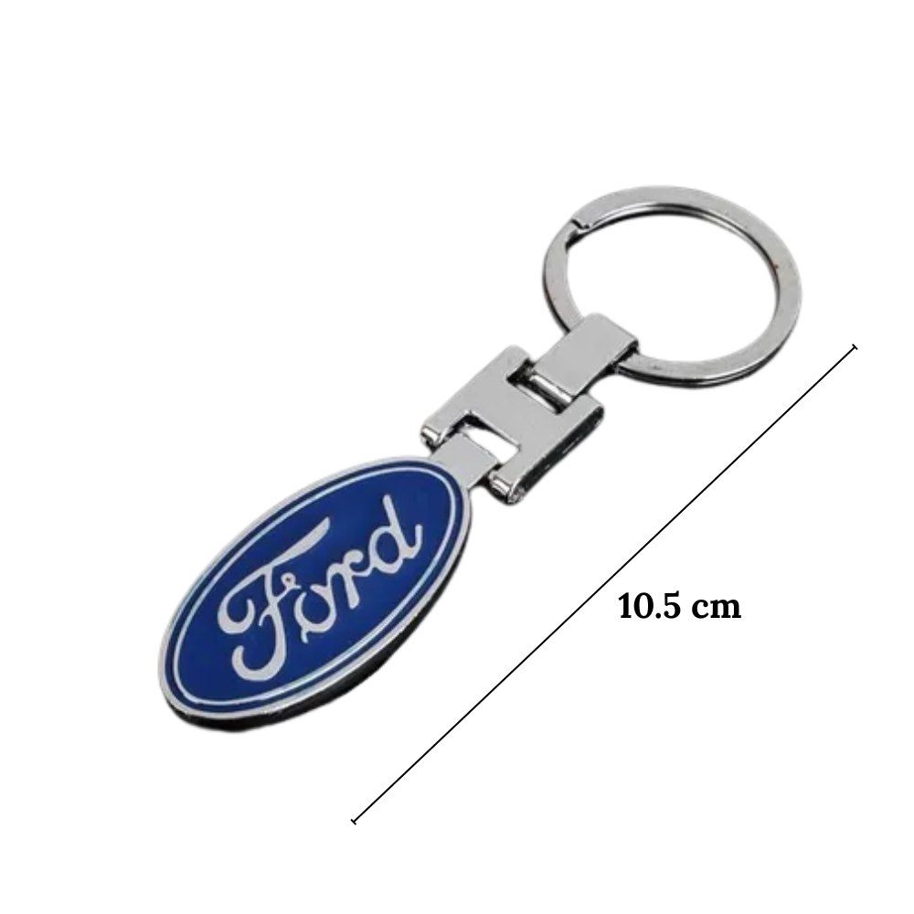 Llavero Carro Marca Ford Metálico