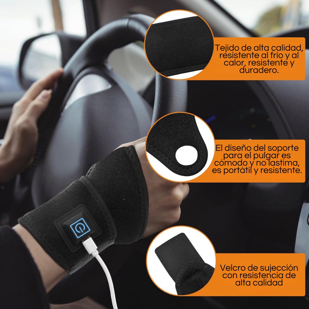 Muñequera De Compresion Termica Terapia