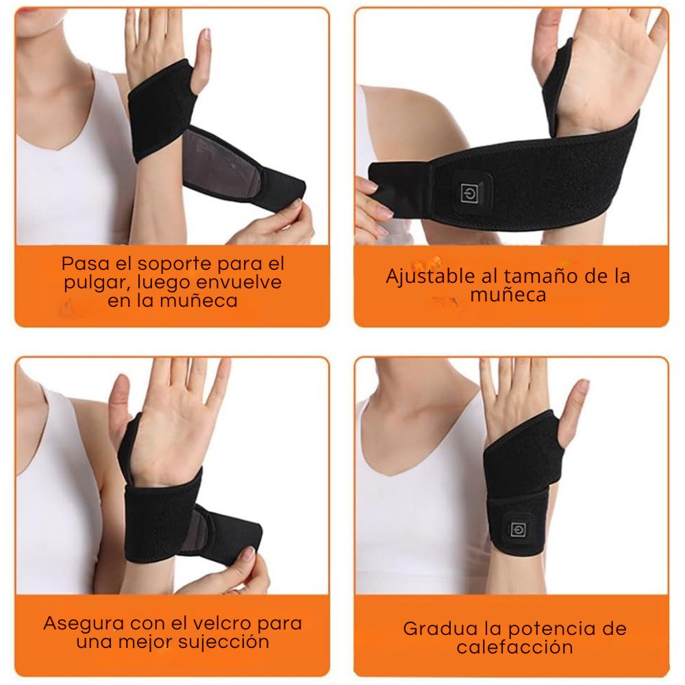 Miniatura 2 de Muñequera De Compresion Termica Terapia