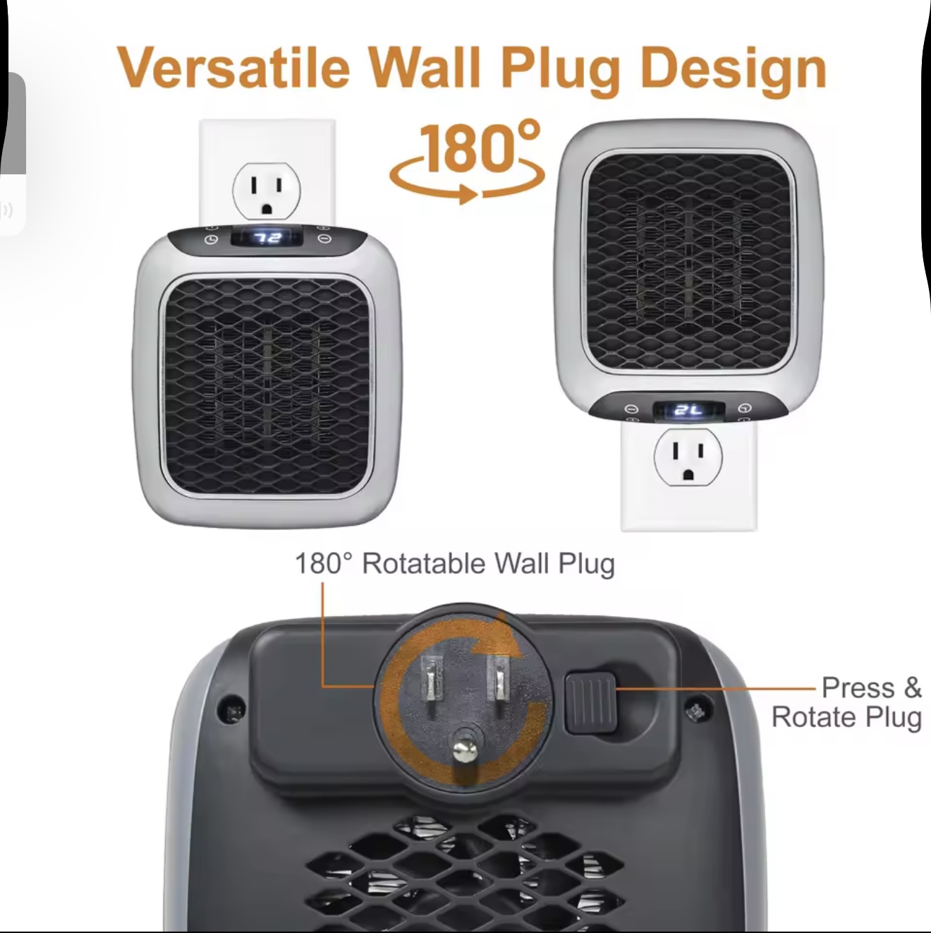 Miniatura 5 de CALEFACTOR DE AMBIENTE CON CONTROL
