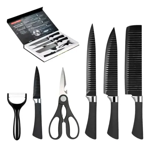 Miniatura 3 de Set De Cuchillos X6 Und