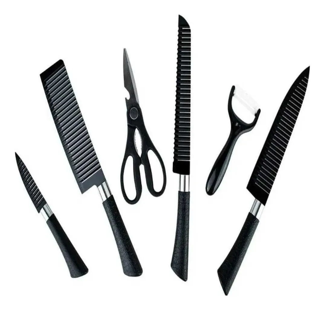 Miniatura 2 de Set De Cuchillos X6 Und