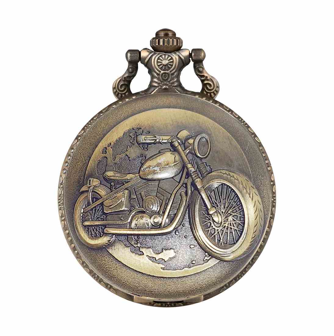 Reloj Bolsillo Vintage Moto Harley David