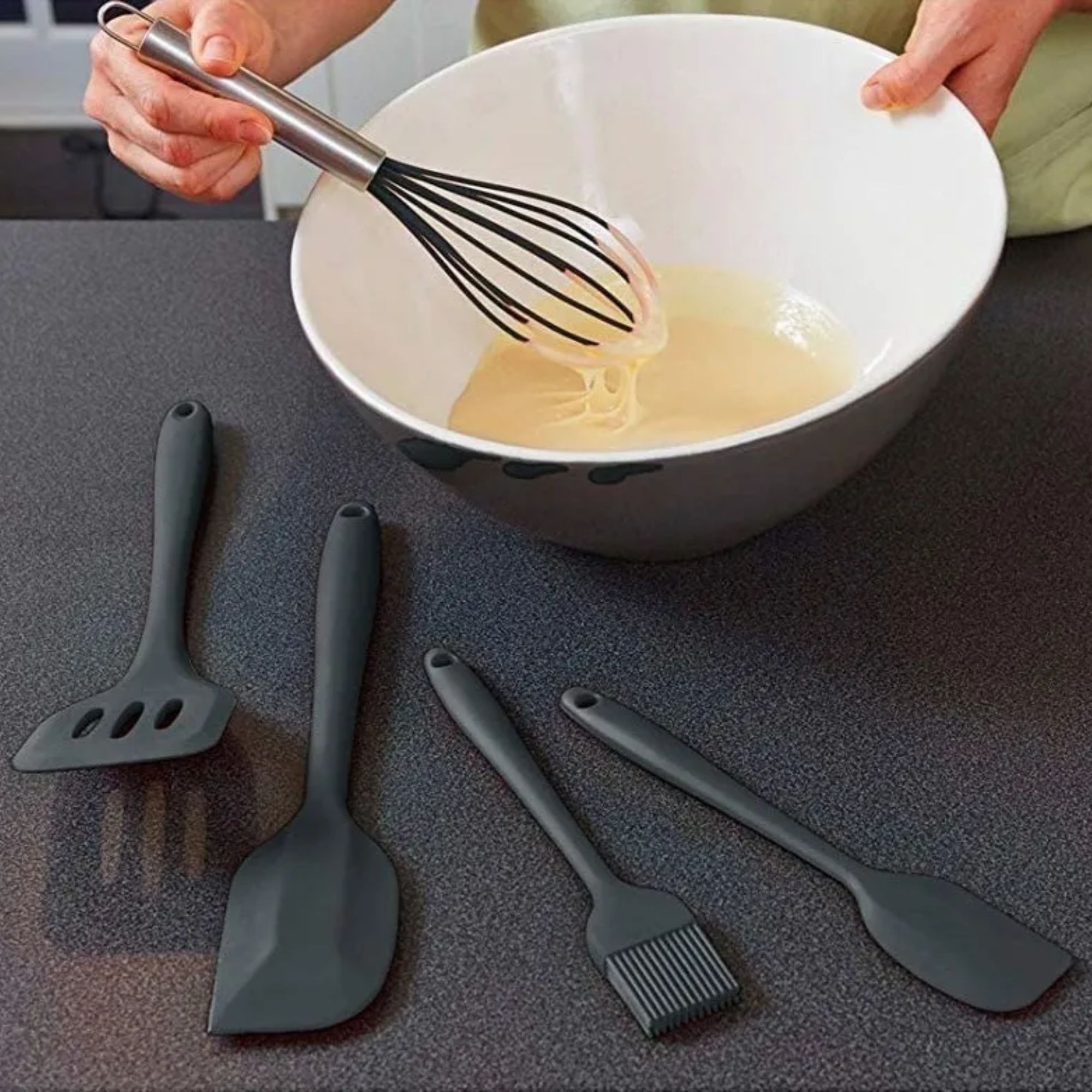 Miniatura 3 de Set de 5 espátulas de Silicona