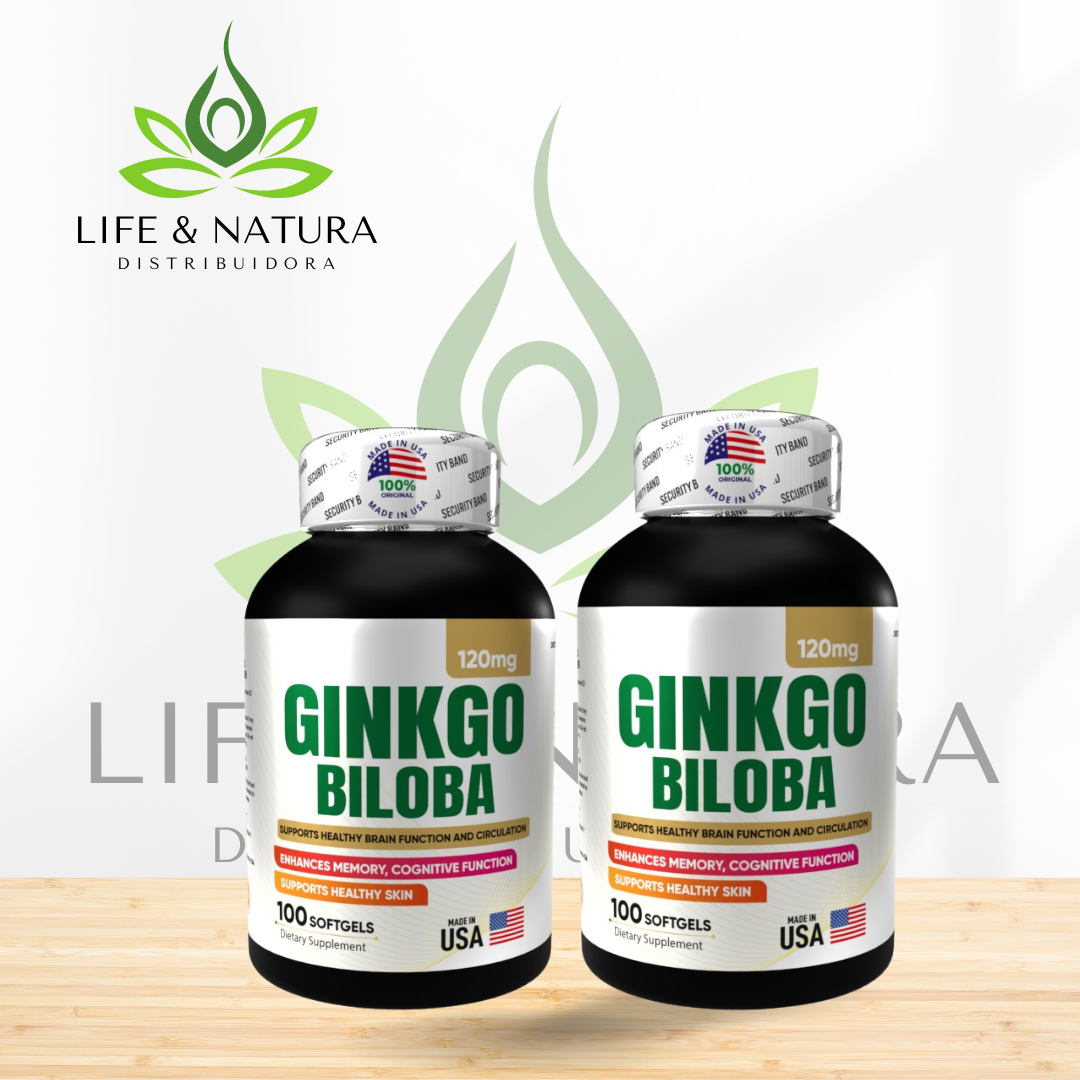 GINKGOBILOBA AMERICANO X 100 SOFGLS X 2