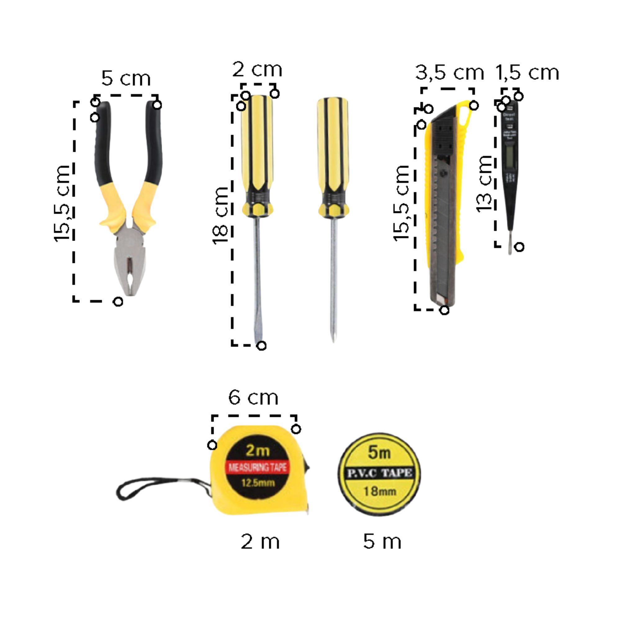 Miniatura 7 de Set de herramientas Multifunción-8 Pieza