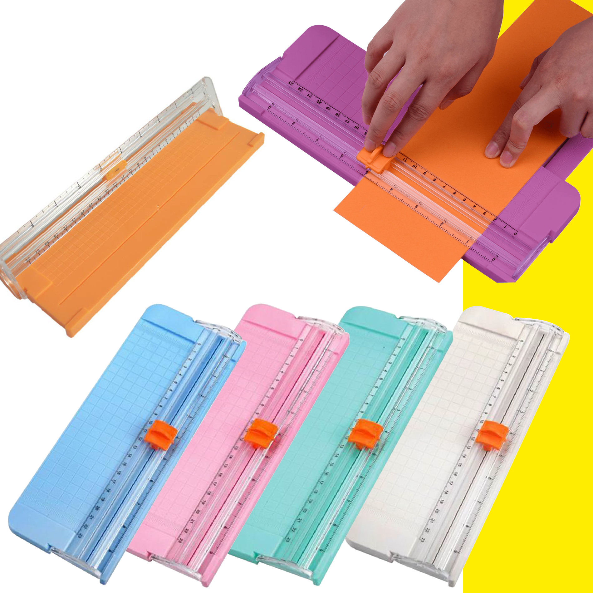 Cortador Guillotina De Papel Regla