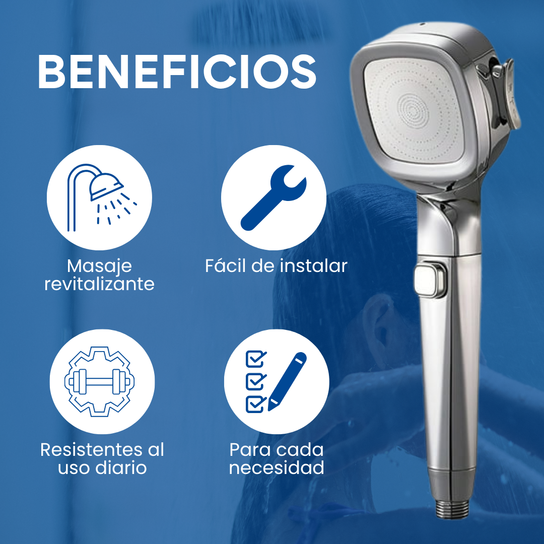 Miniatura 2 de CABEZAL DE DUCHA CON MANGUERA