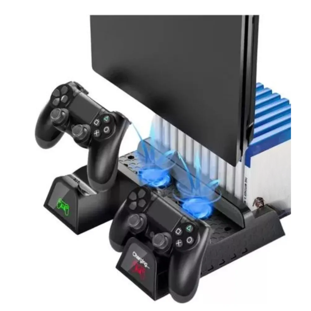 🌬️ Base Vertical Refrigerante para Videojuegos - Mantén tu Consola Fresca y Lista para Jugar!