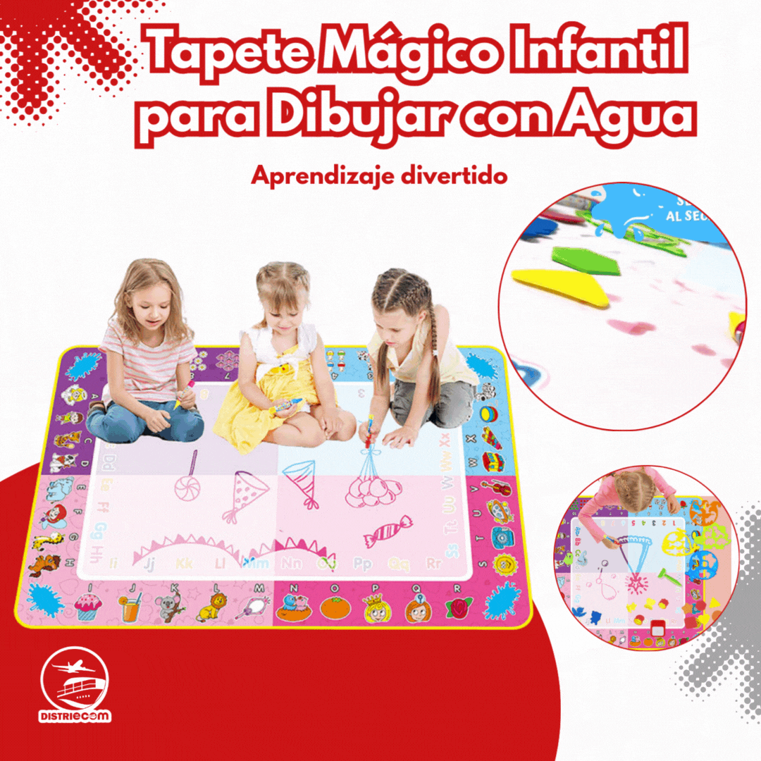 Miniatura 3 de TAPETE MÁGICO INFANTIL PARA DIBUJAR AGUA