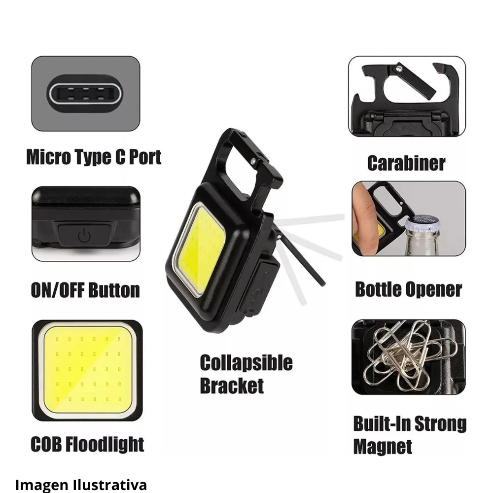 🔑 Llavero Multifuncional: ¡Destapa la Diversión en Cada Fiesta! 🍻 2