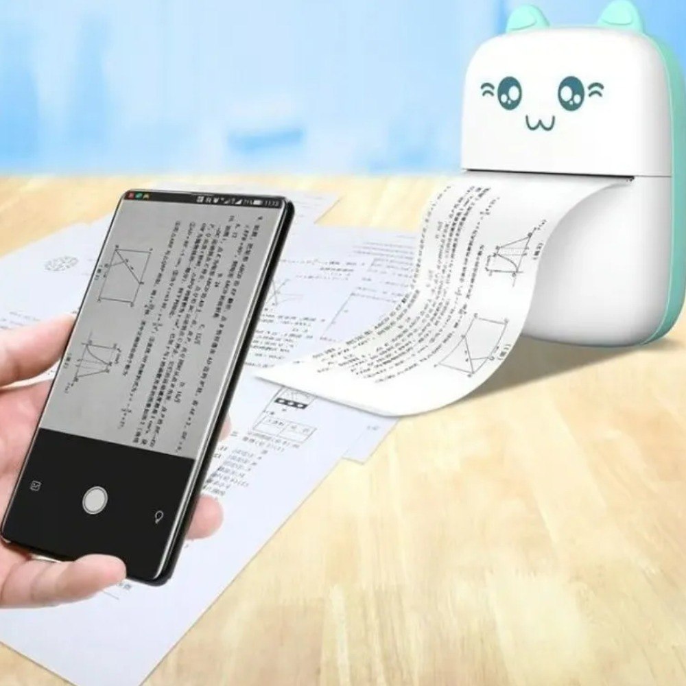 Miniatura 3 de Mini Impresora Termica Portatil Rosada