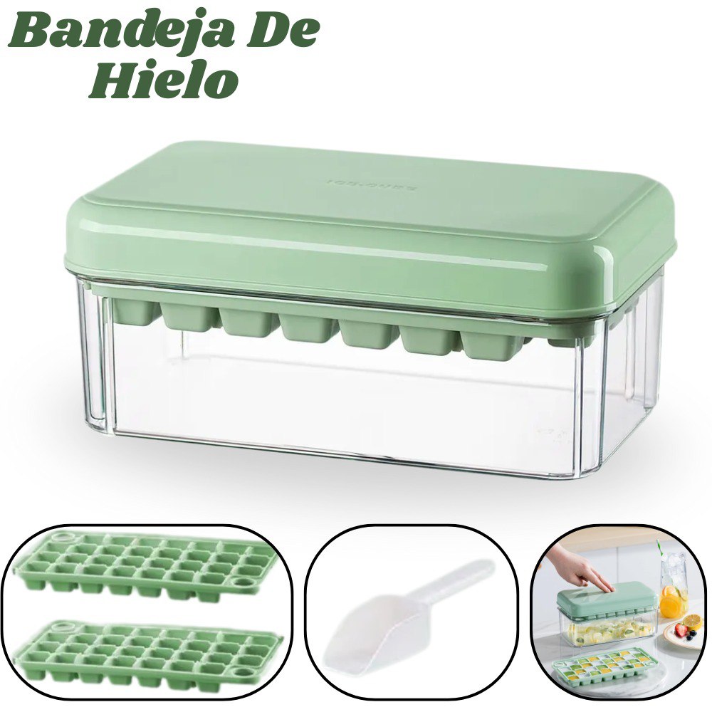 Miniatura 2 de Bandeja Molde Para Cubos de Hielo