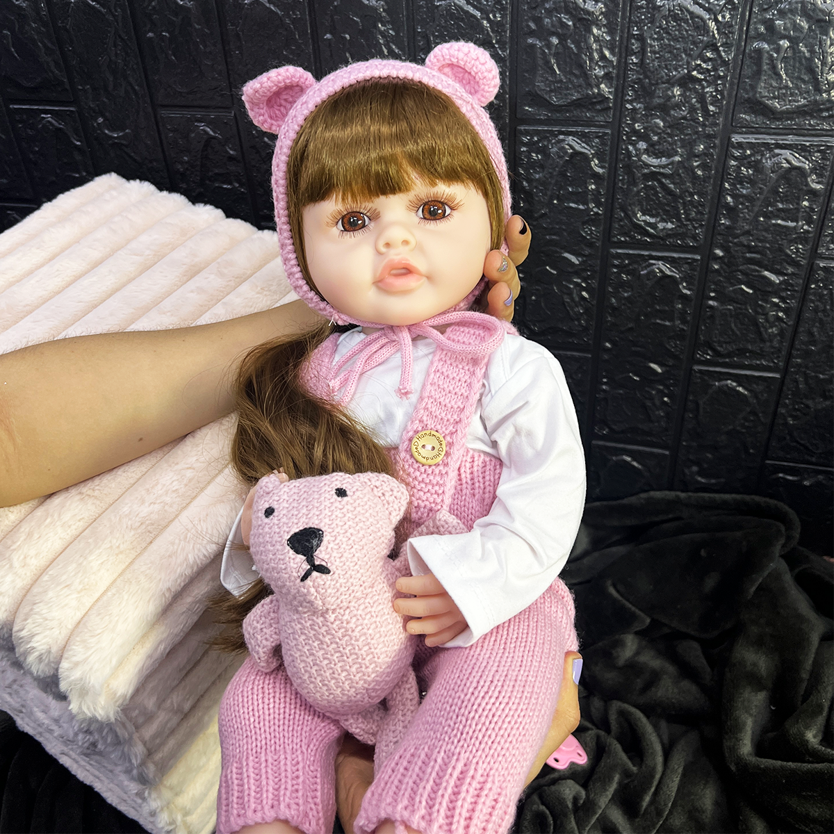 Miniatura 3 de Muñeca Bebé Realista Didáctica AD2204-1