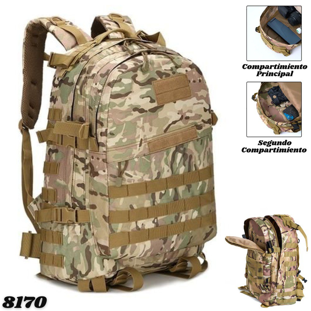 Miniatura 2 de Bolso Morral Mochila Tactico Camping