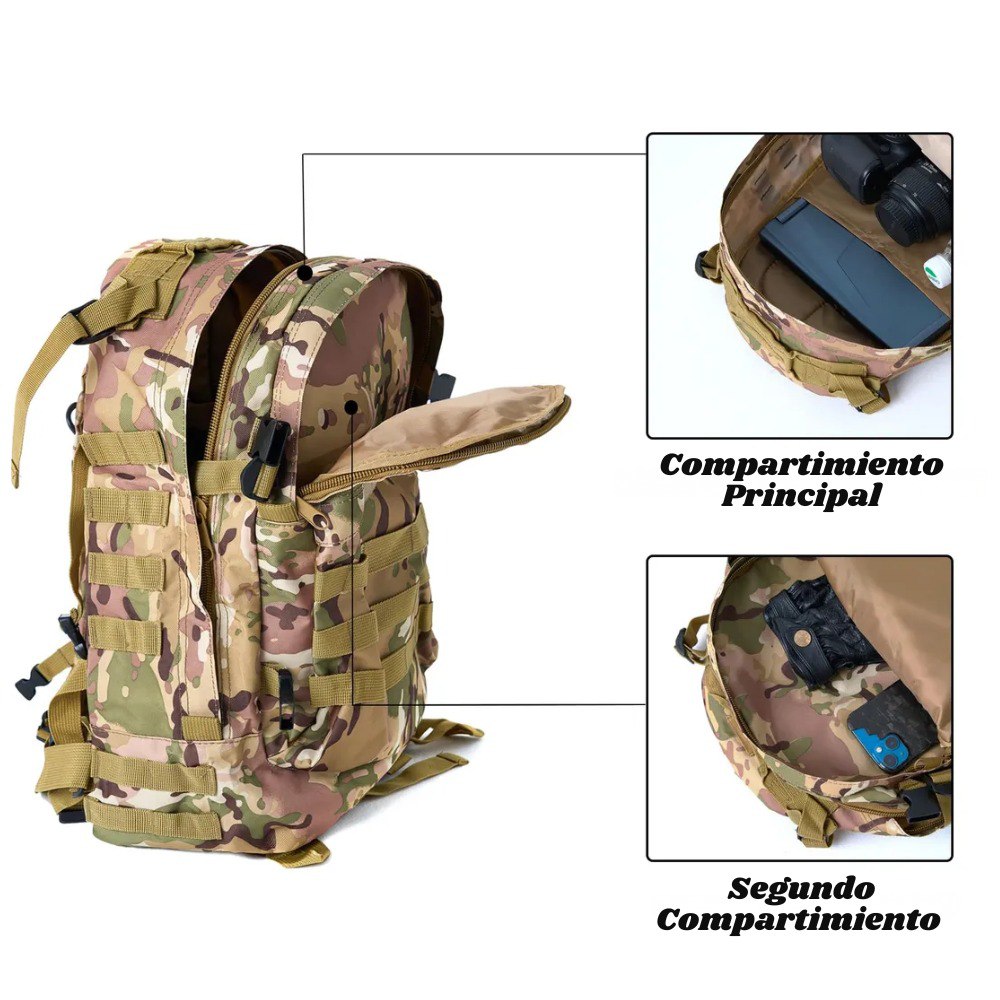 Bolso Morral Mochila Tactico Camping