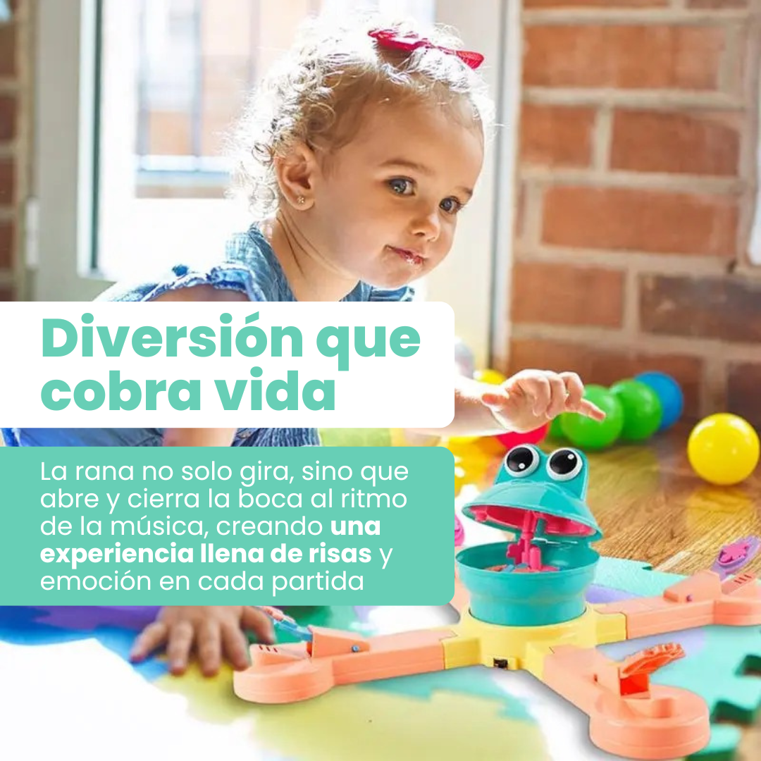 JUEGO DE ALIMENTAR A LA RANA