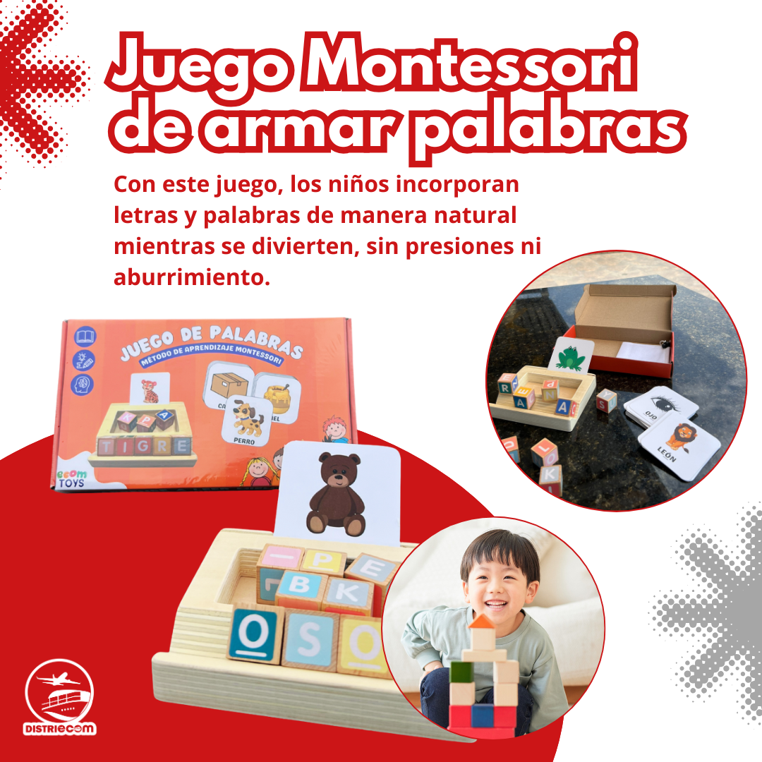 Miniatura 5 de JUEGO MONTESSORI DE ARMAR PALABRAS