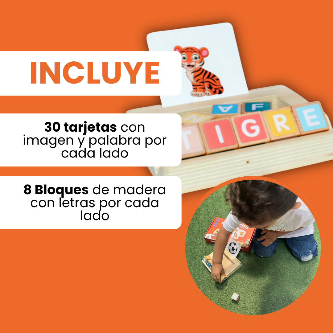 Miniatura 4 de JUEGO MONTESSORI DE ARMAR PALABRAS