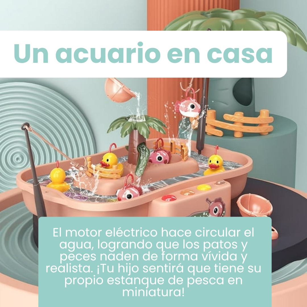 JUEGO DE PESCA PATITOS EN EL RÍO