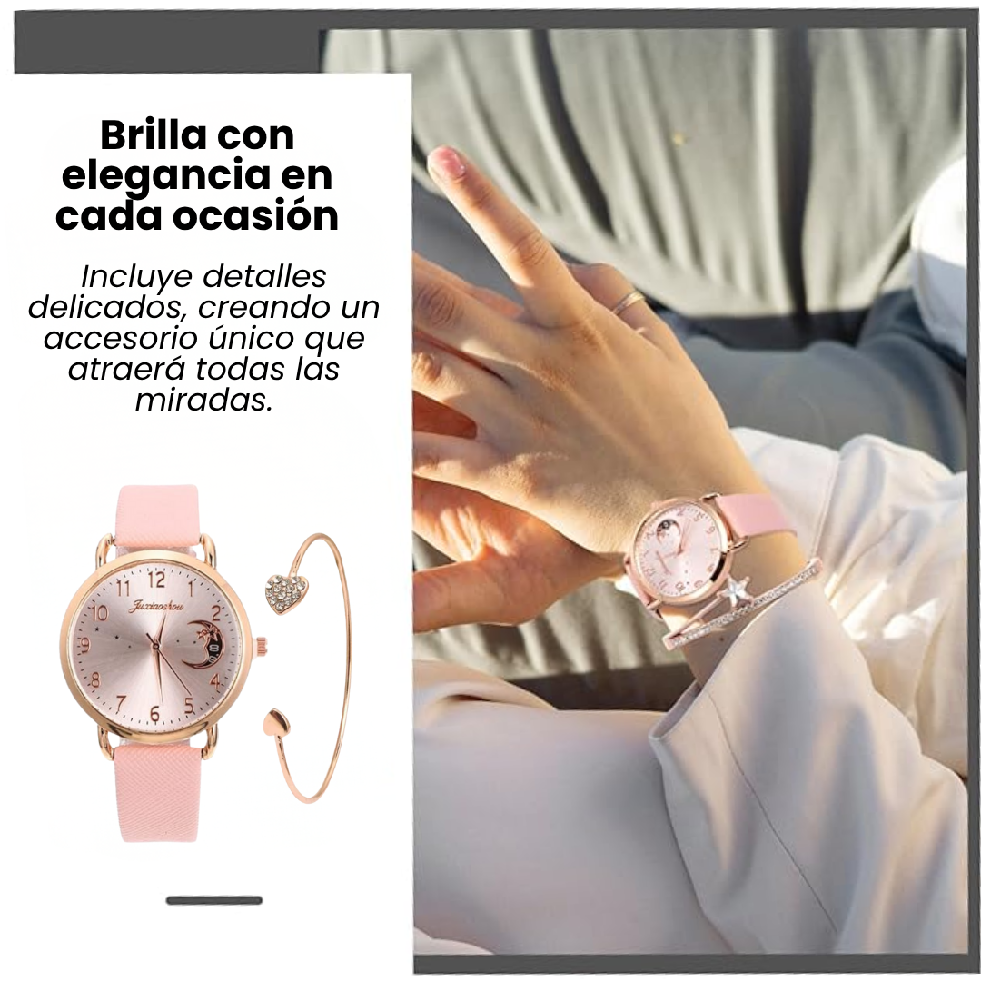 Miniatura 2 de SET DE RELOJ Y BRAZALETE DE LUJO