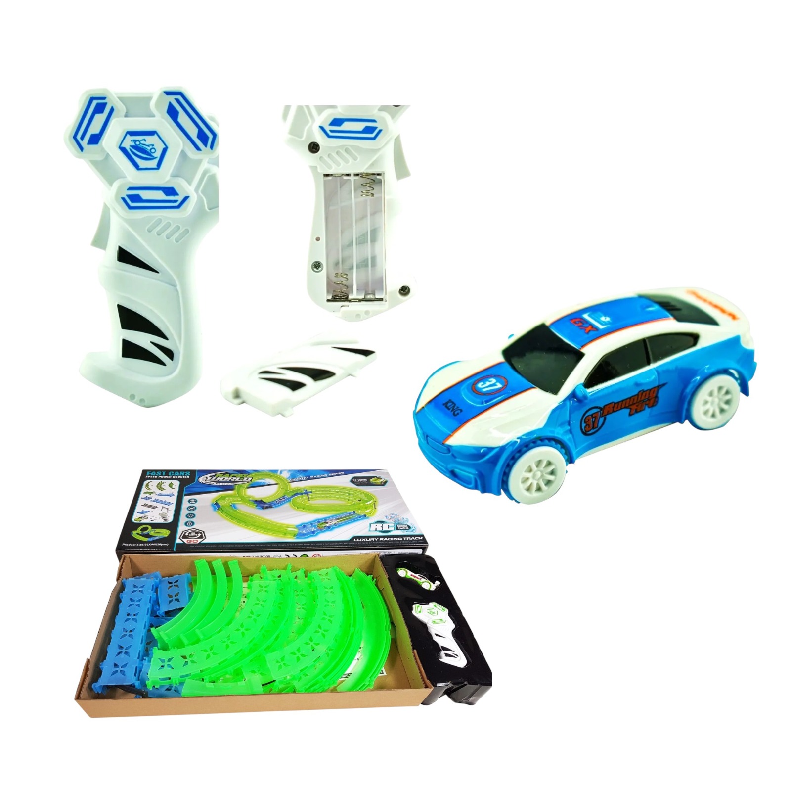 Miniatura 4 de Pista De Carrera Neon 60x40