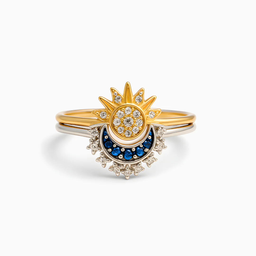 Miniatura 4 de ANILLO ECLIPSE SAGRADO SOL Y LUNA CAJARE