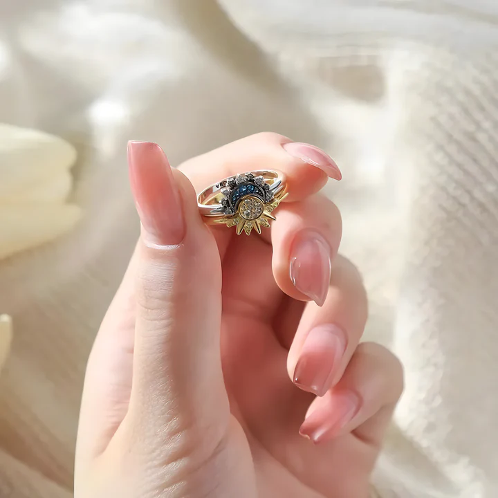 Miniatura 9 de ANILLO ECLIPSE SAGRADO SOL Y LUNA CAJARE