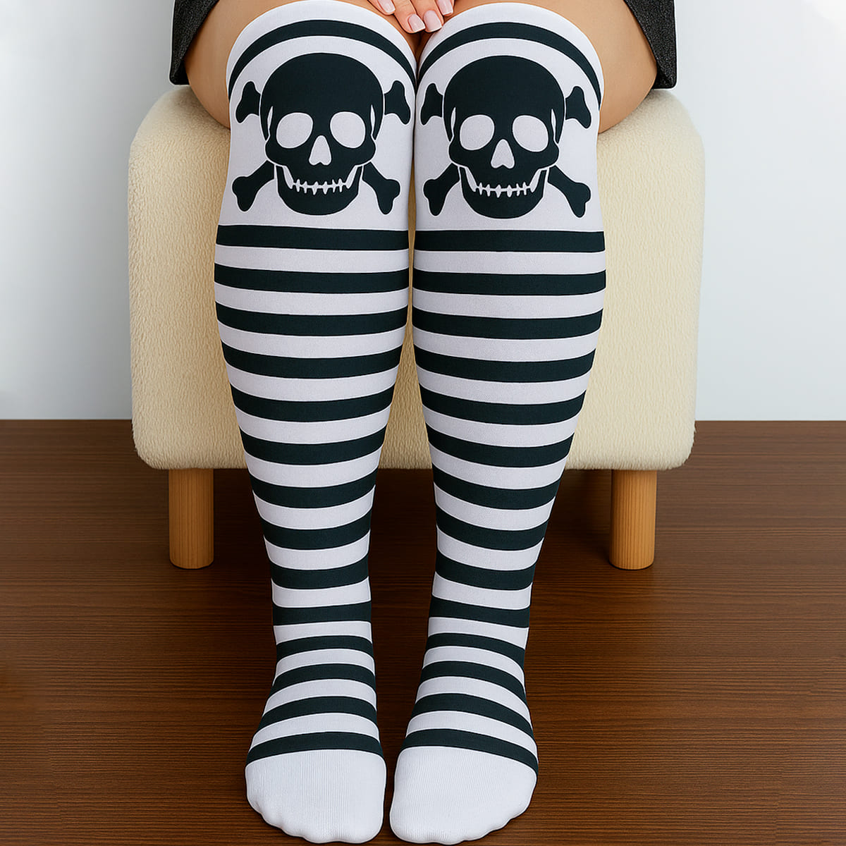 Miniatura 3 de Medias Bucaneras Largas Pirata WW1012-9