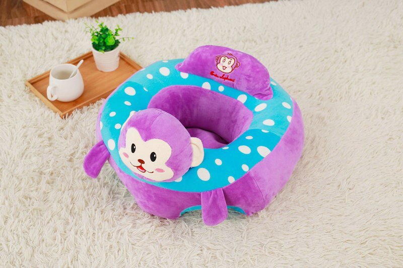 COJIN ANIMALS BABY CHAIR COLOR Y DISEÑO