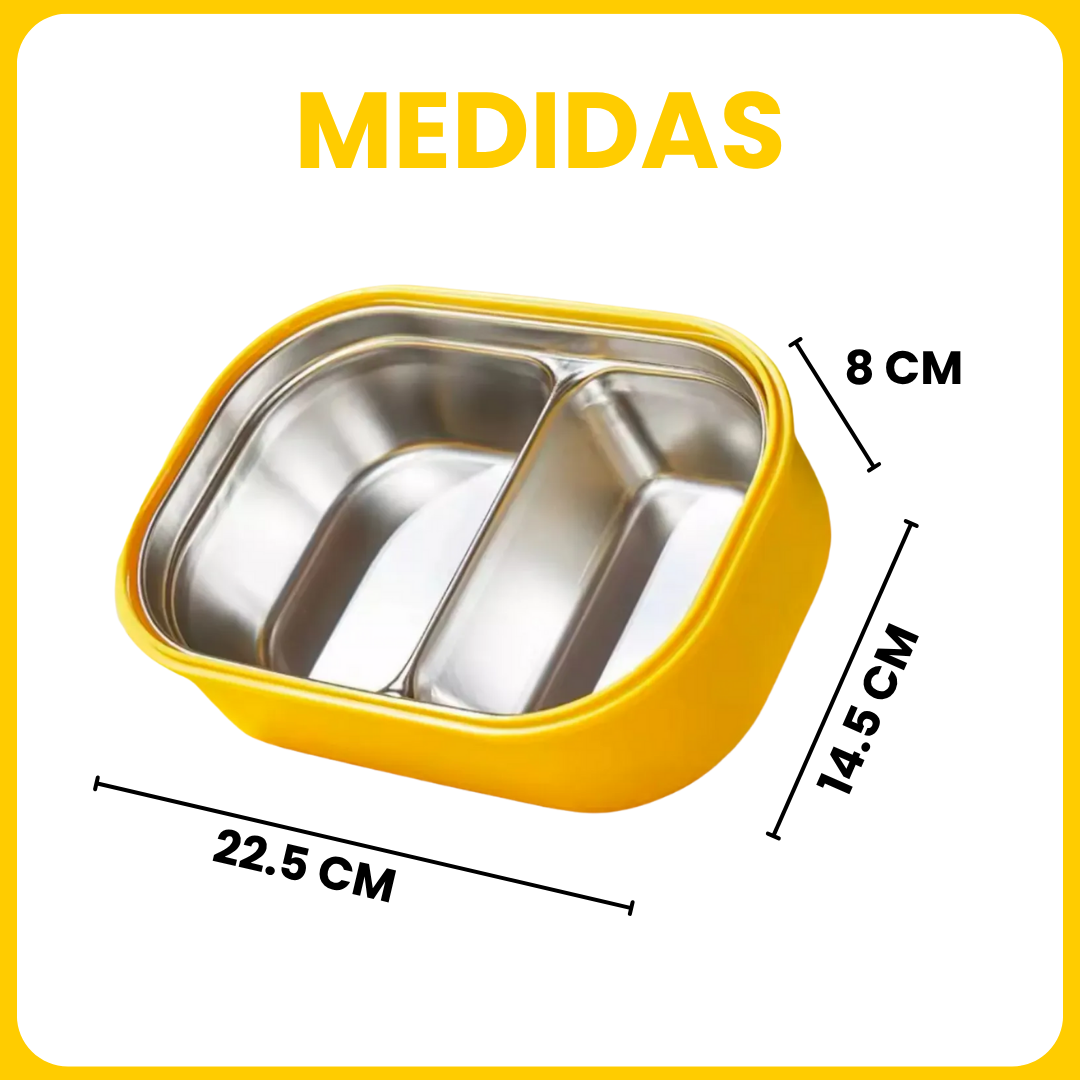 Miniatura 6 de LONCHERA HERMÉTICA DE ACERO INOXIDABLE