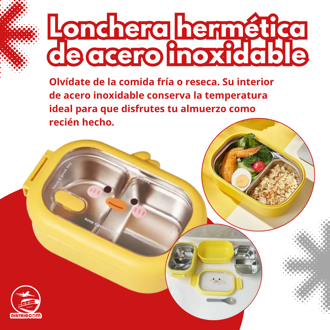 Miniatura 5 de LONCHERA HERMÉTICA DE ACERO INOXIDABLE
