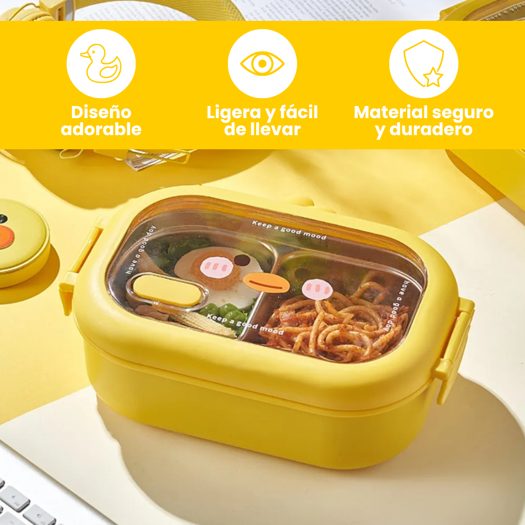 Miniatura 2 de LONCHERA HERMÉTICA DE ACERO INOXIDABLE