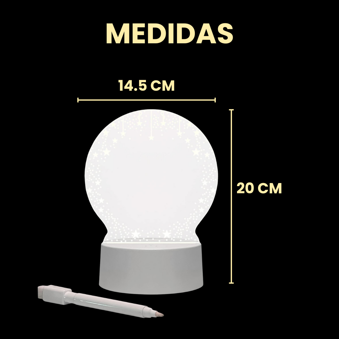 Miniatura 6 de LAMPARA DECORATIVA CON TABLERO ACRÍLICO