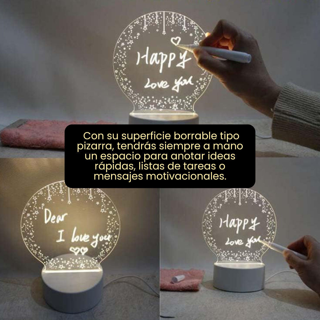 Miniatura 3 de LAMPARA DECORATIVA CON TABLERO ACRÍLICO