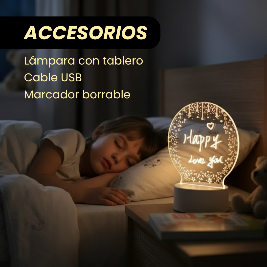 Miniatura 2 de LAMPARA DECORATIVA CON TABLERO ACRÍLICO