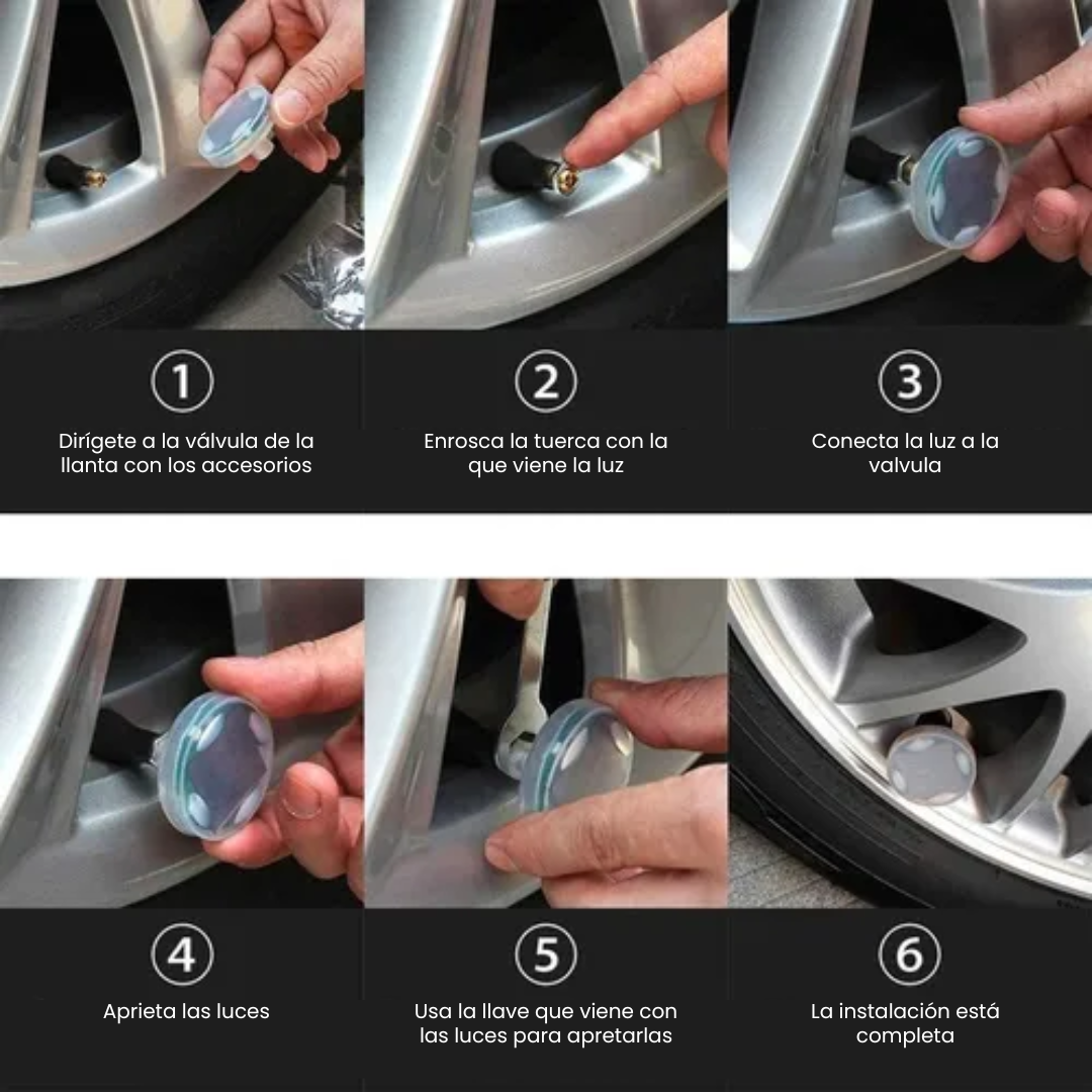 Miniatura 4 de LUCES LED PARA LLANTAS - PACK X2