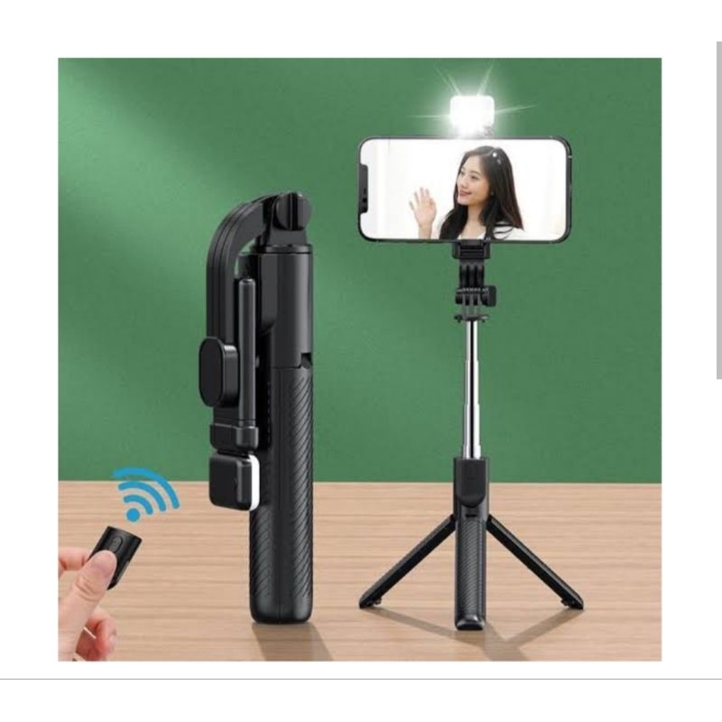 PALO PARA SELFIE TRIPODE LED R1S