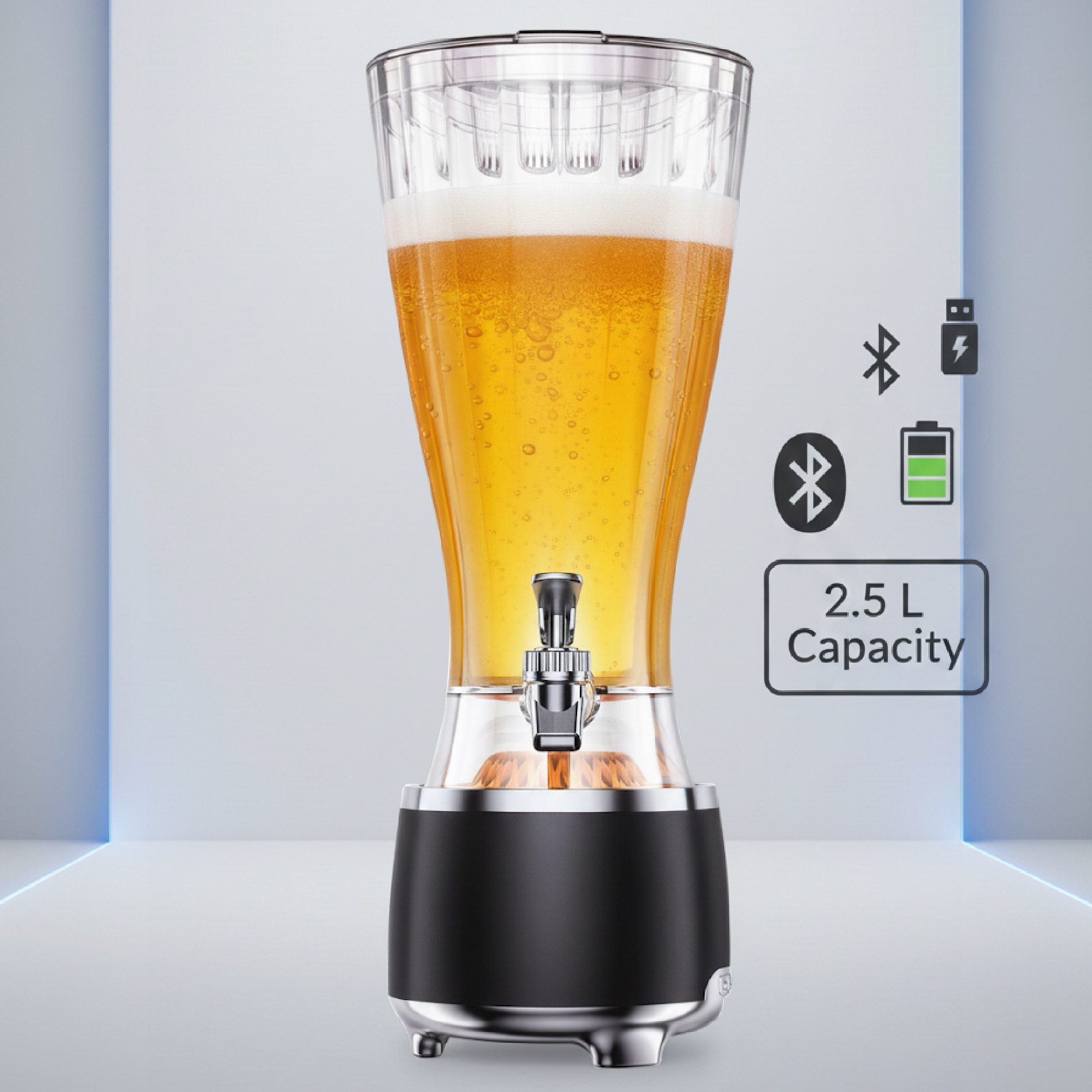 Miniatura 4 de Torre Jirafa Cerveza 2.5L Con Parlante