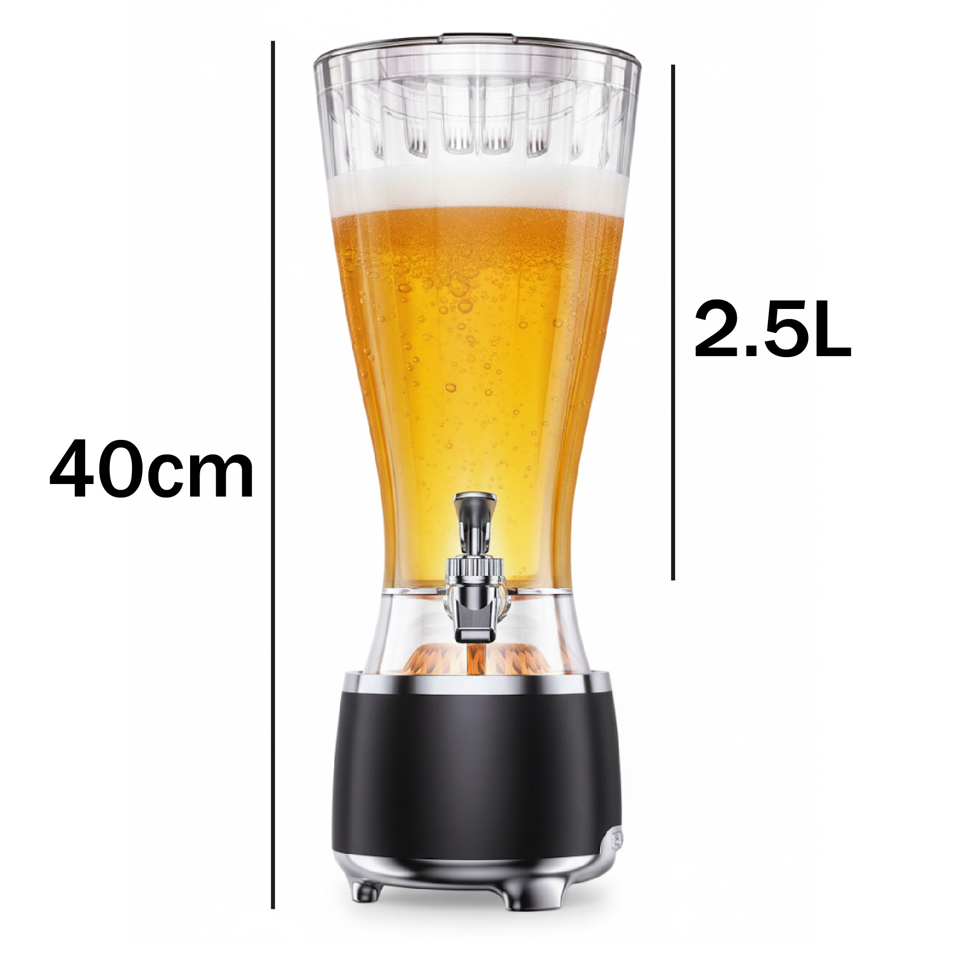 Miniatura 6 de Torre Jirafa Cerveza 2.5L Con Parlante