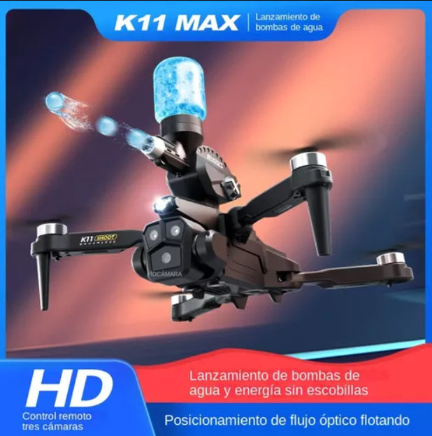 Miniatura 2 de GUN-DRONE CON BALAS DE HIDROGEL🔫