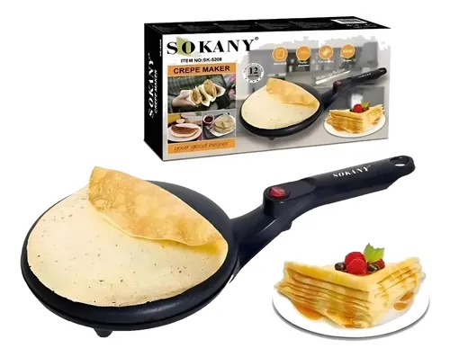 Miniatura 3 de Maquina Eléctrica Crepes Sokany