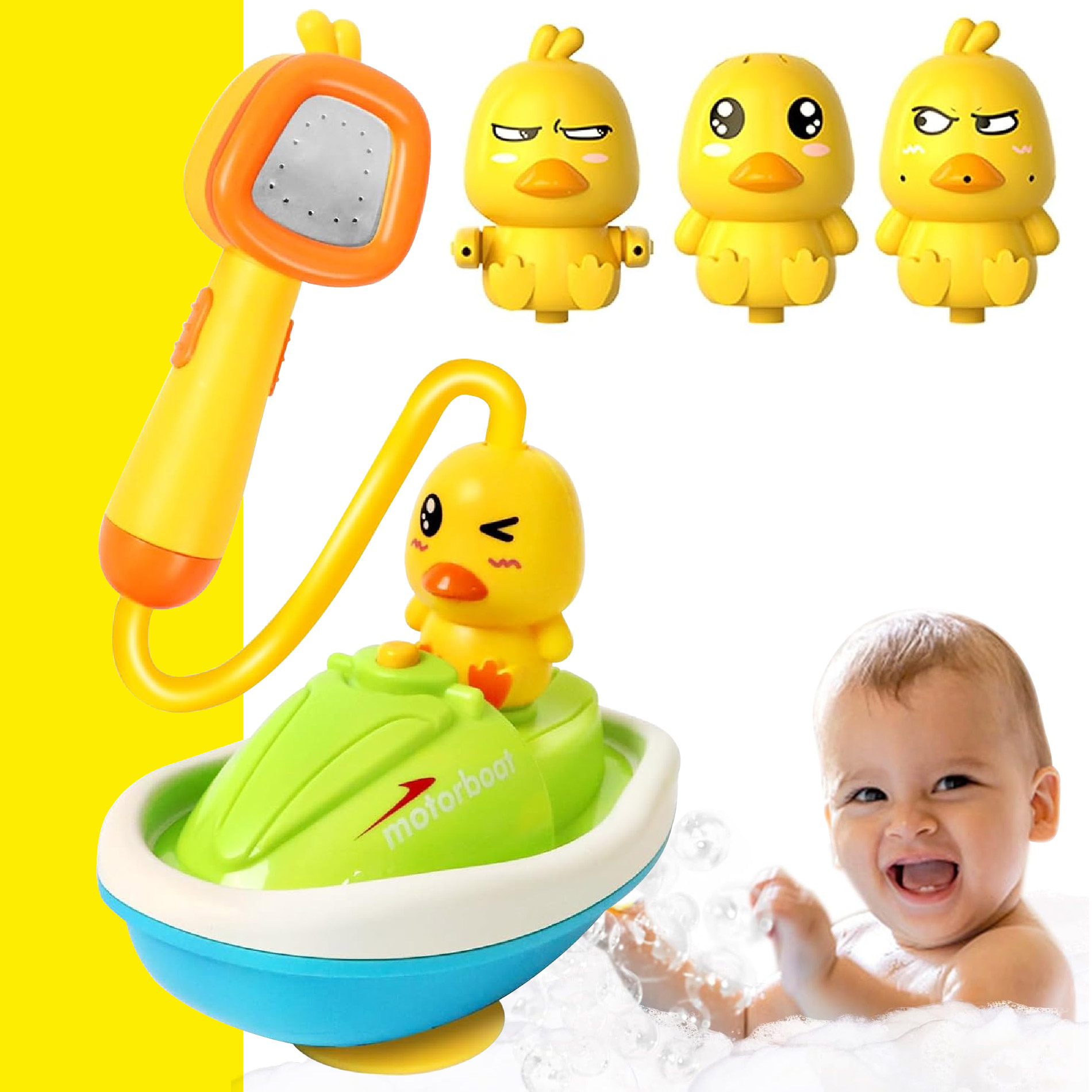 Miniatura 5 de Juguete De Baño Patitos Ducha Para Bebes