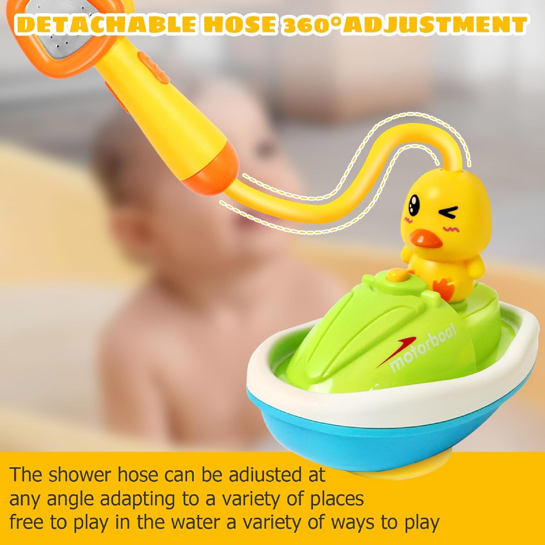 Miniatura 6 de Juguete De Baño Patitos Ducha Para Bebes