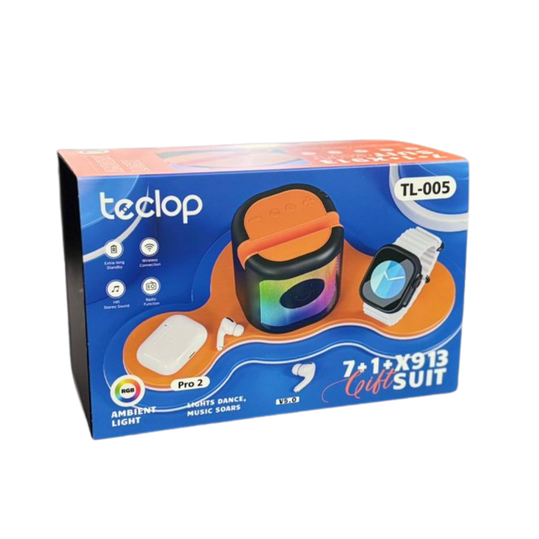 Miniatura 3 de Combo Tecno Reloj/Audifonos/Parlante